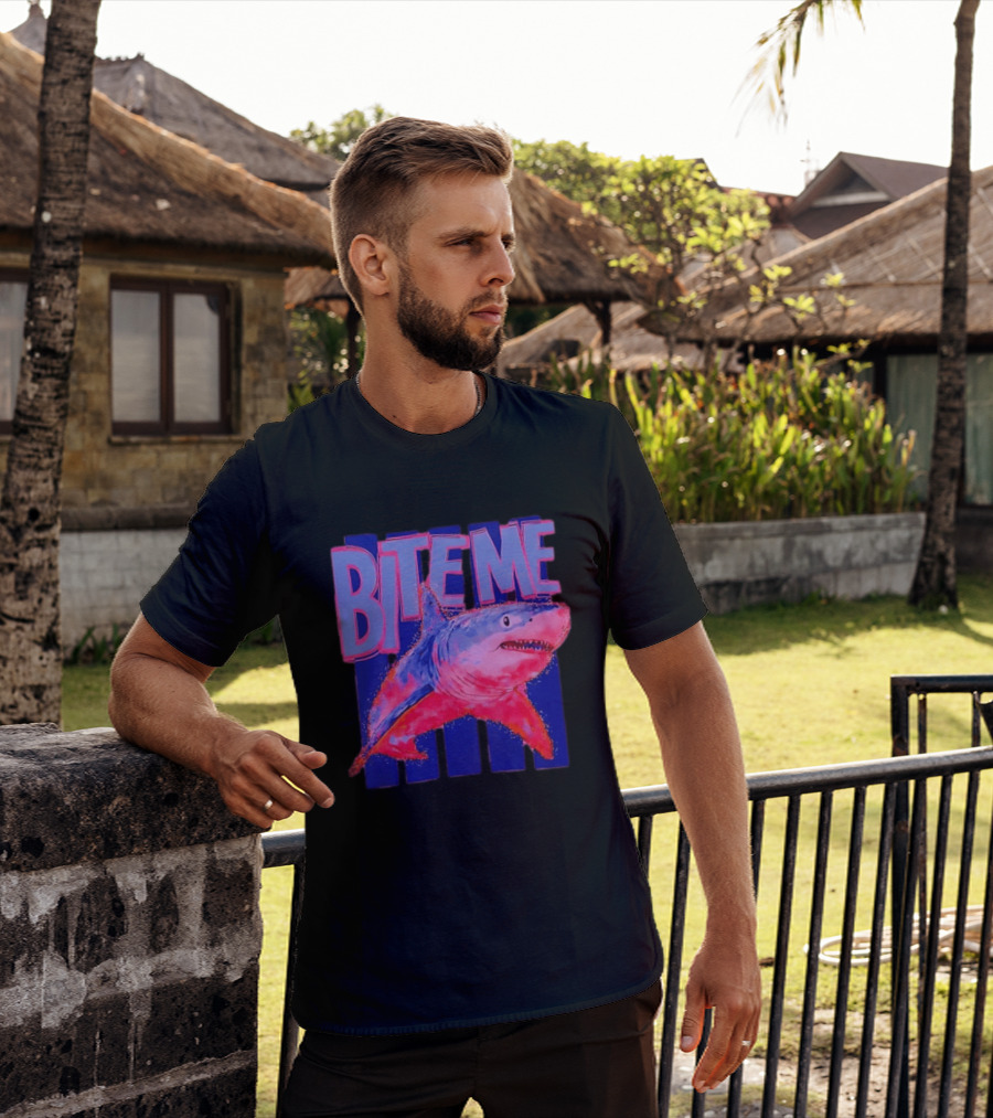 Bite Me Shark Attack T-Shirt