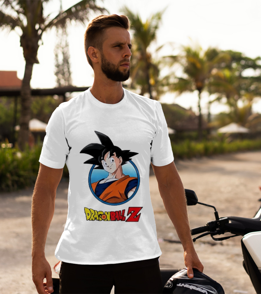 Dragon Ball Z Goku Face Anime T-Shirt