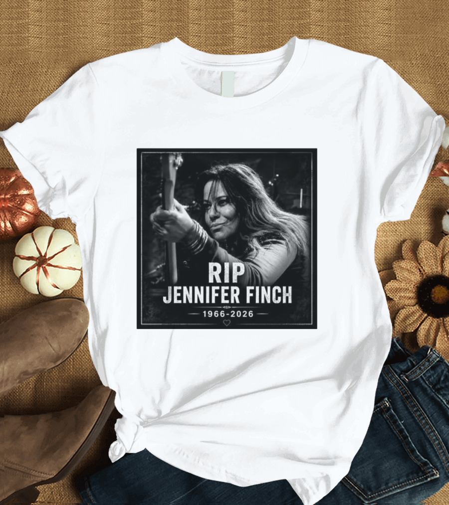 RIP Jennifer Finch 1966 2026 Memorial T-Shirt