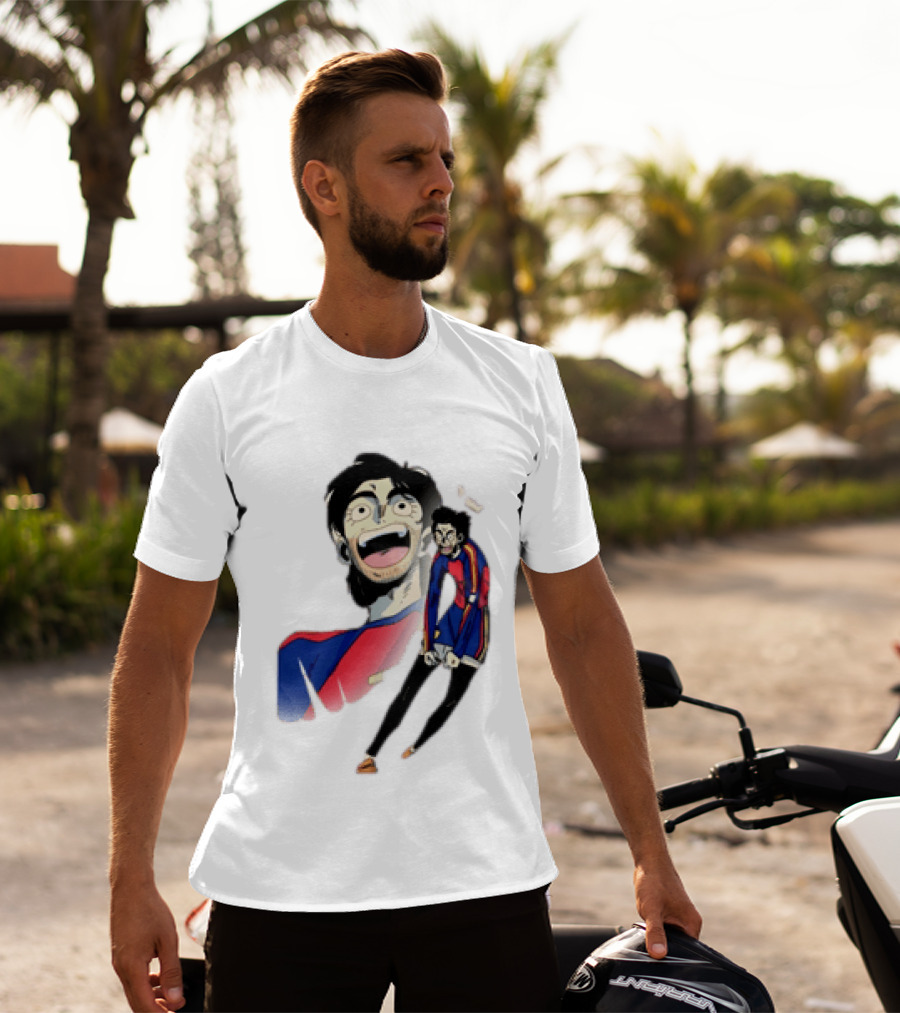 Ferran Torres Spain National Football Team Cartoon T-Shirt