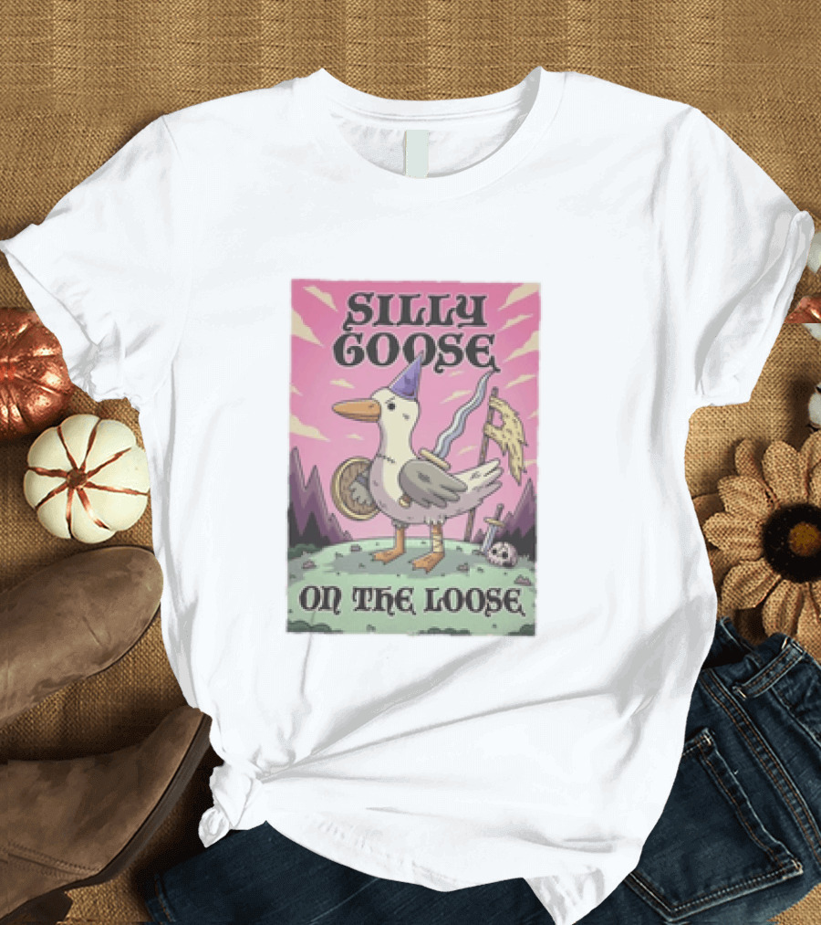 Silly Goose On The Loose Medieval Adventure T-Shirt