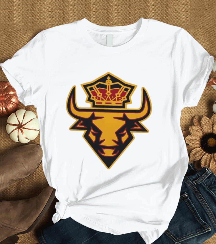 Spain Bull Emblem Royalty Team Crown T-Shirt