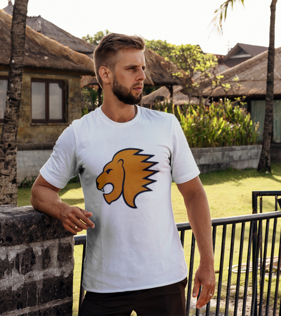 NHL Lion Hockey Jersey Bold Lion T-Shirt