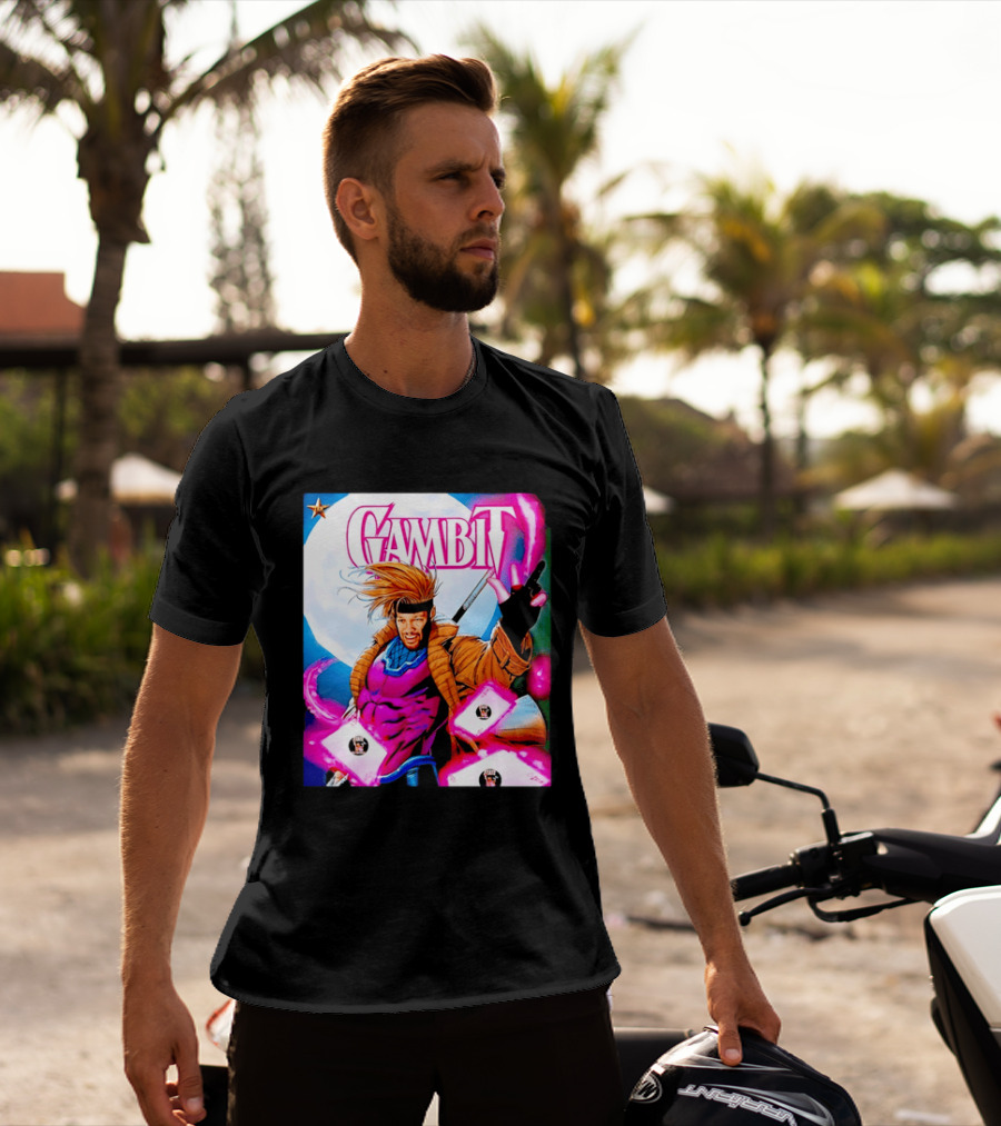 Jalen Brunson New York Knicks Gambit Crossover Comic T-Shirt