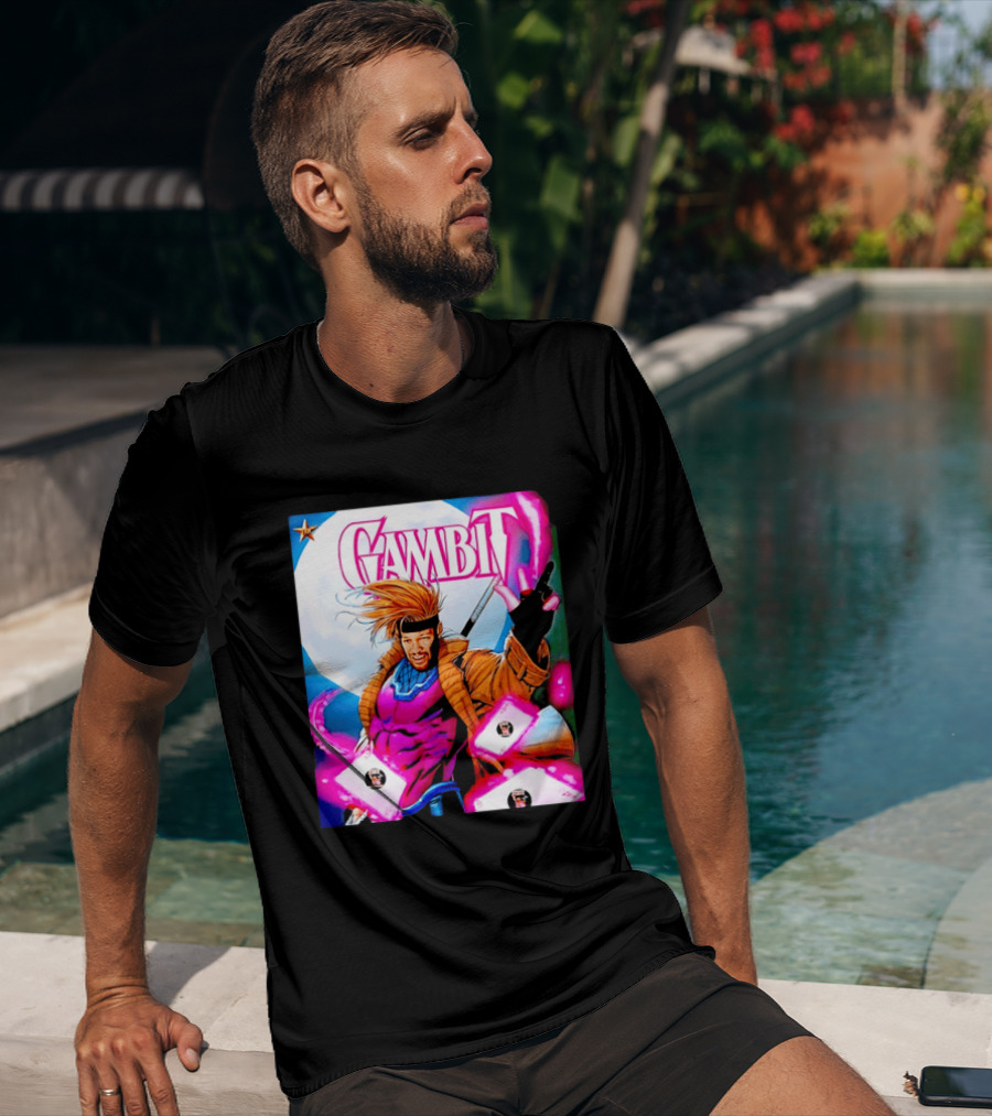 Jalen Brunson New York Knicks Gambit Crossover Comic T-Shirt