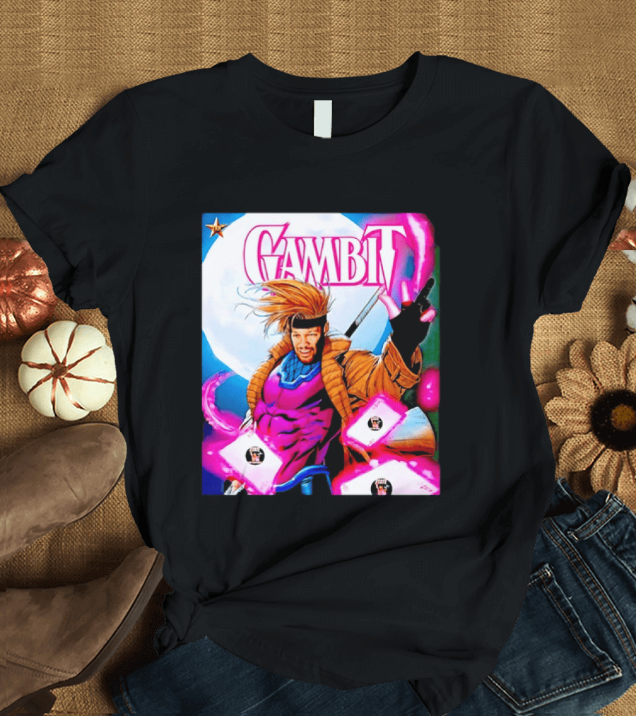 Jalen Brunson New York Knicks Gambit Crossover Comic T-Shirt