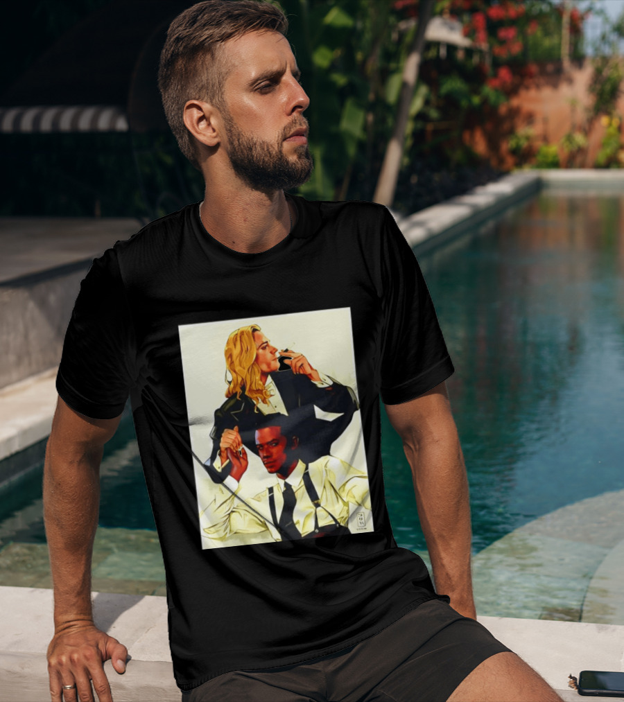 JMH Interview With The Vampire Lestat And Louis Smoking Portraits T-Shirt