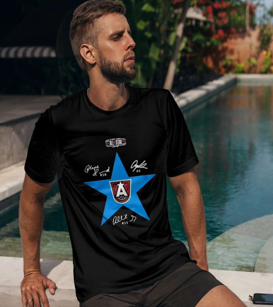 WNBA All Star Chicago Edition 2020 Signatures Star T-Shirt