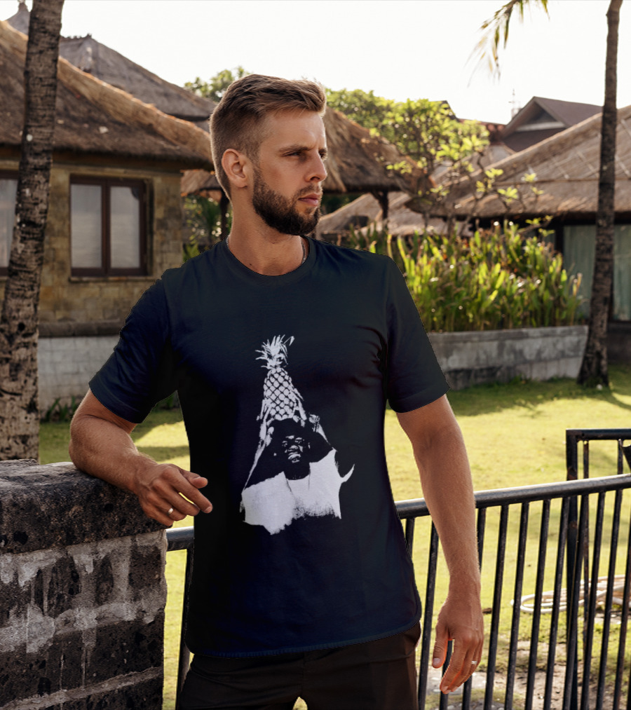 Myles Lewis Skelly Pineapple Headprint T-Shirt
