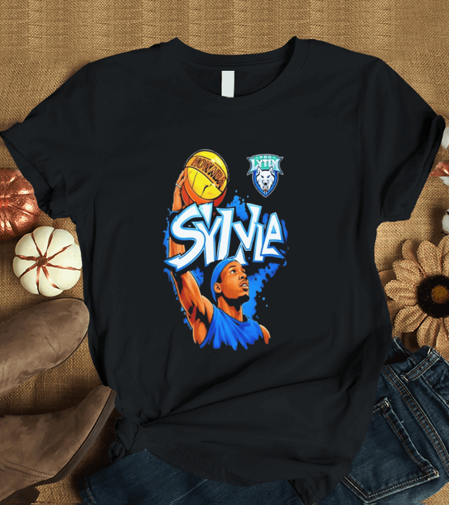 Sylvia Hownba Pro Lytin Basketball Player T-Shirt