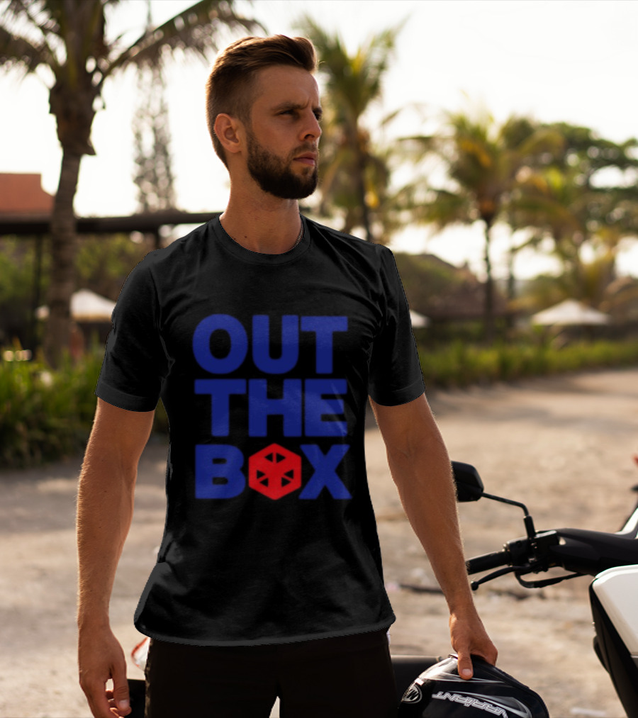 OUT THE BOX Hexagonal Symbol P Lo Store T-Shirt