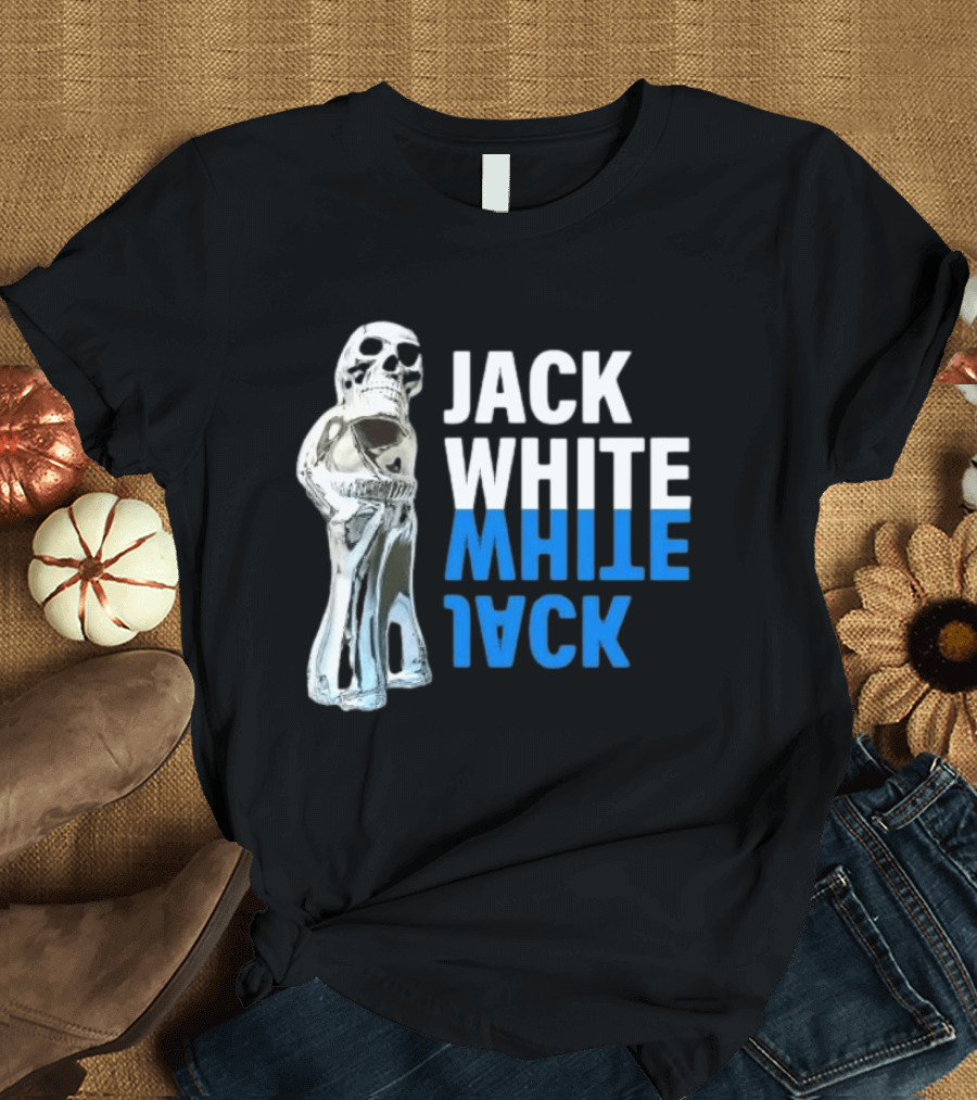 Jack White Frozen Charlatan Skull Third Man Records Store T-Shirt