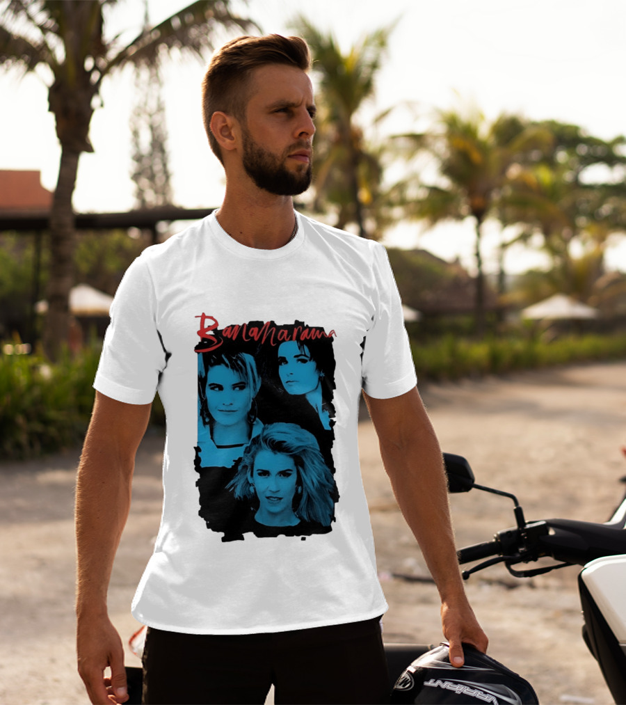Bananarama 80s Pop Halftone T-Shirt