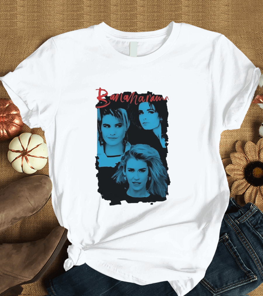 Bananarama 80s Pop Halftone T-Shirt