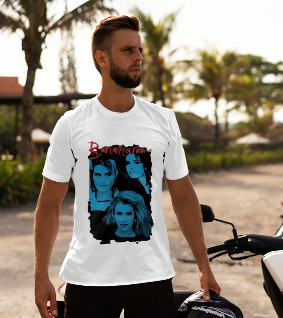 Bananarama Iconic Music Group Members Women's Fashion T-Shirt