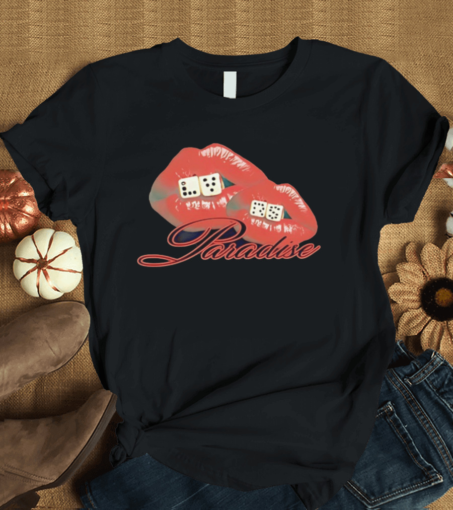 Paradise Lips Dice RS LV T-Shirt
