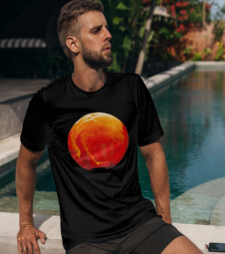 Tangerine Dream Orbit TD Vibrant Planet Sphere T-Shirt