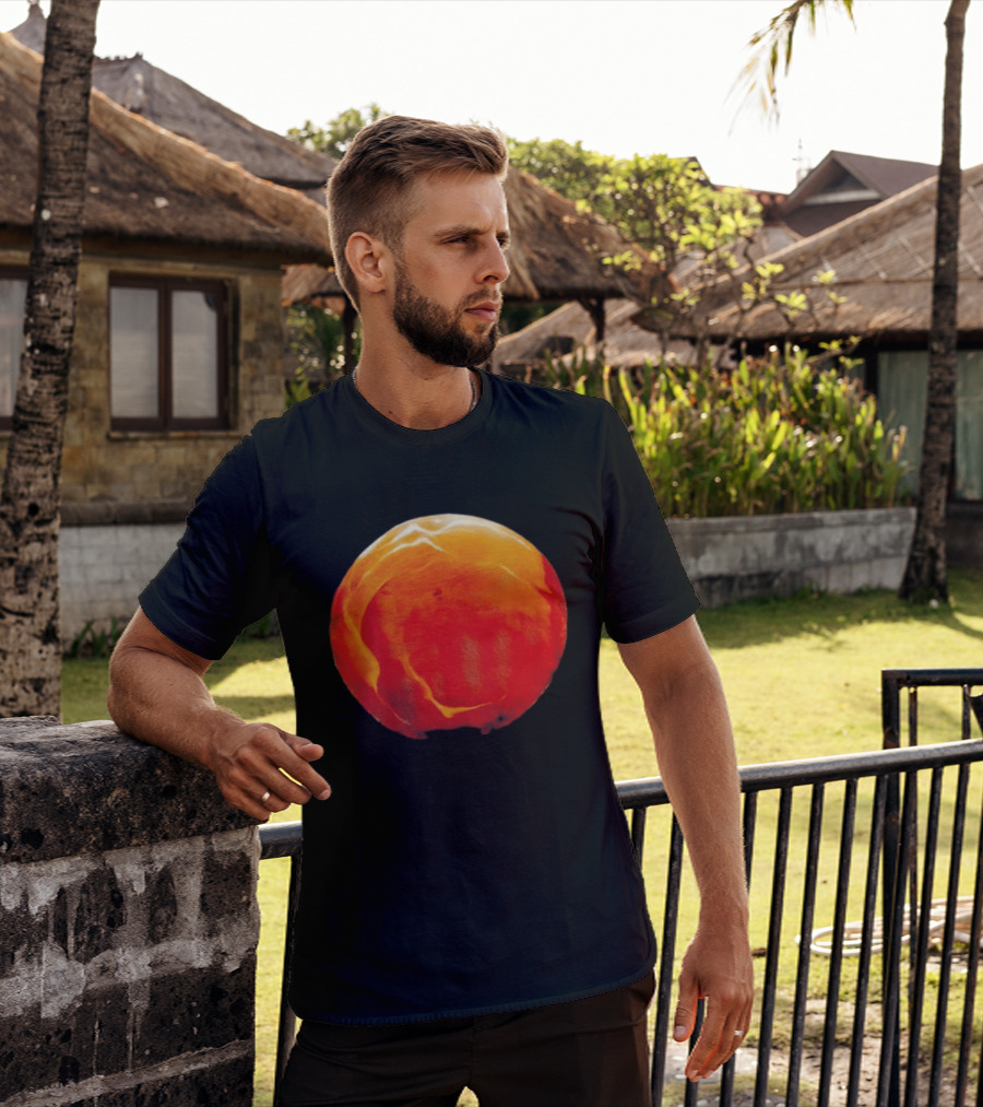 Tangerine Dream Orbit TD Vibrant Planet Sphere T-Shirt