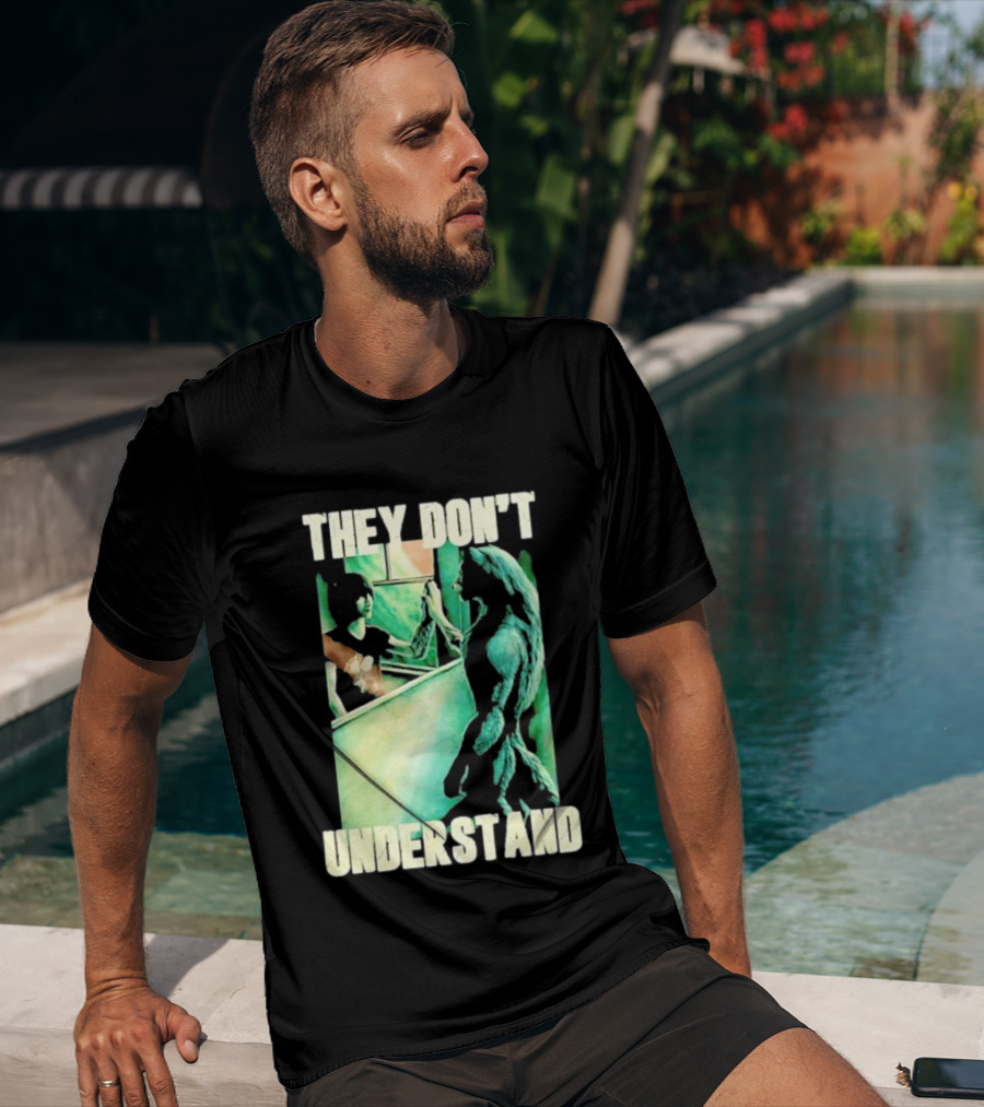 They Don't Understand Werewolf Mirror Reflection T-Shirt