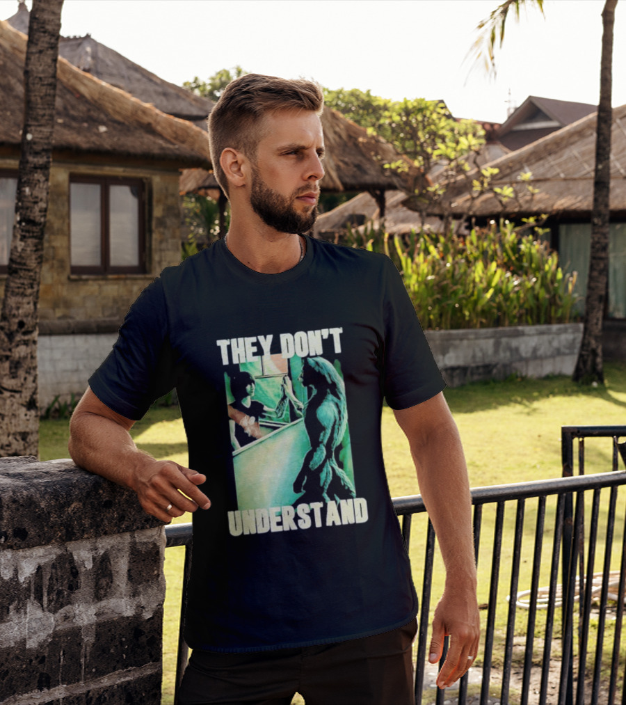 They Don't Understand Werewolf Mirror Reflection T-Shirt