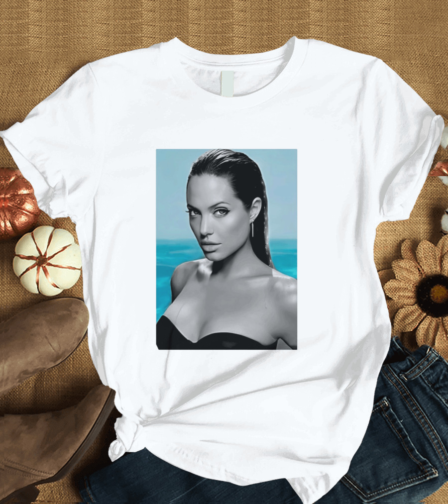 Angelina Jolie Ocean View T-Shirt
