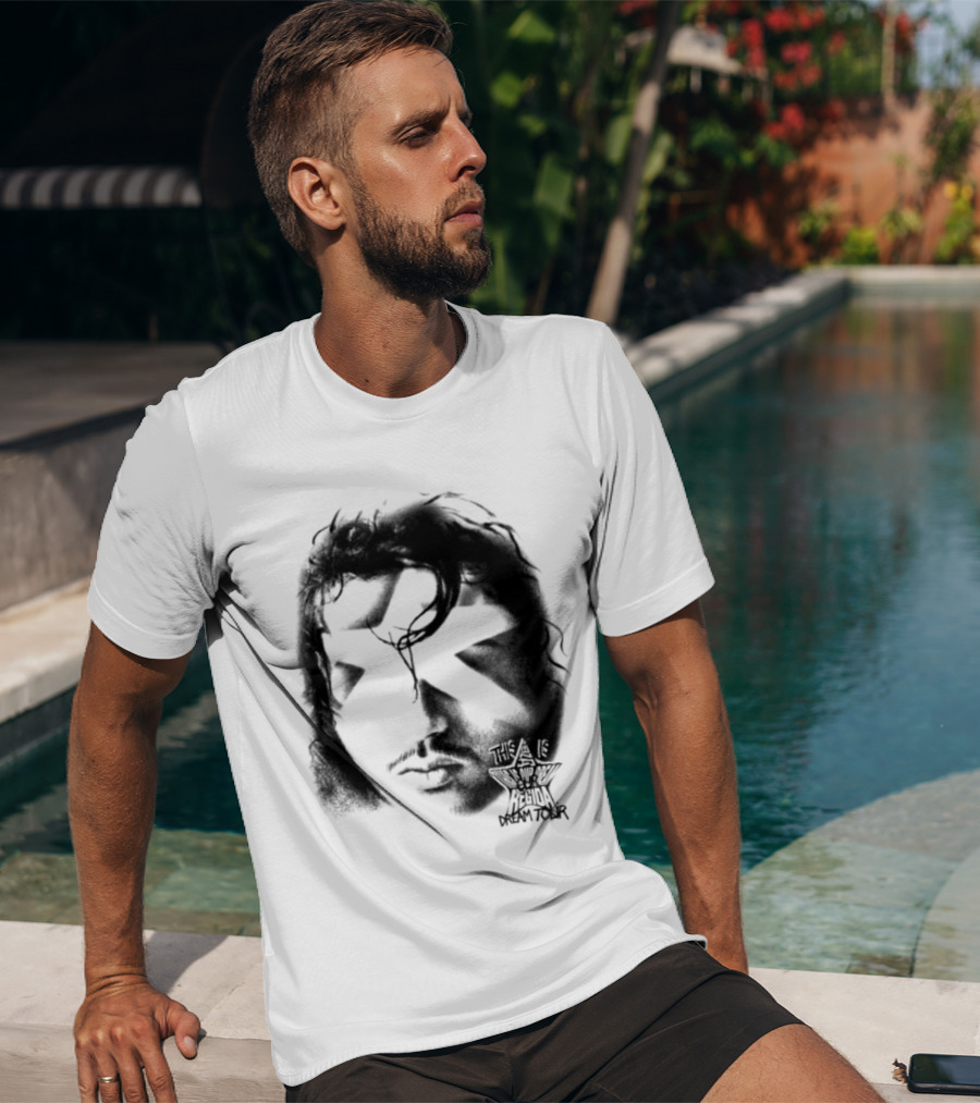 Fuerza Regida Star Face Black T-Shirt
