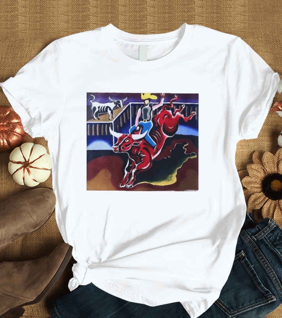 I Went To A Rodeo And All I Got Was A Shitty Rage Former Cowboy Bull Riding Rodeo T-Shirt