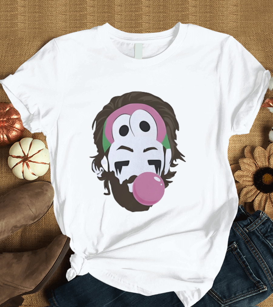 Keanu Reeves Bubblegum Pop Art Cartoon T-Shirt