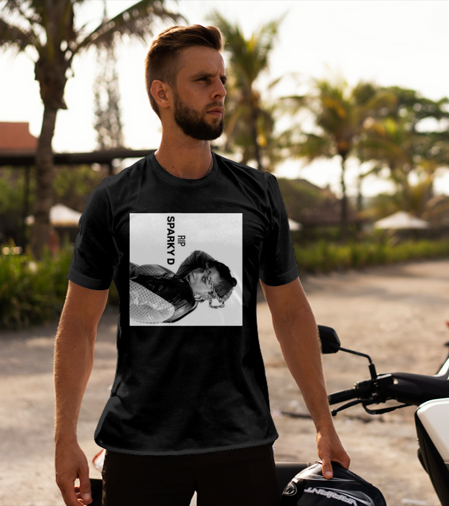 RIP Sparky D 80s Rap Legend Remembered T-Shirt