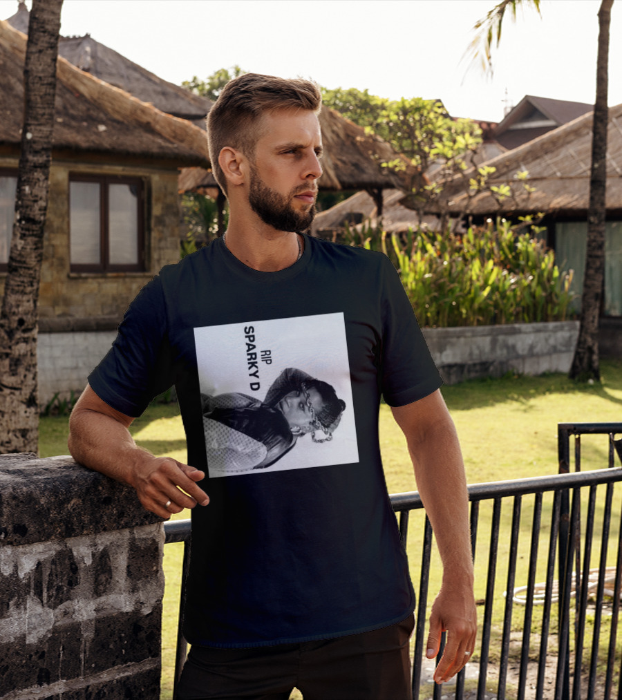 RIP Sparky D 80s Rap Legend Remembered T-Shirt
