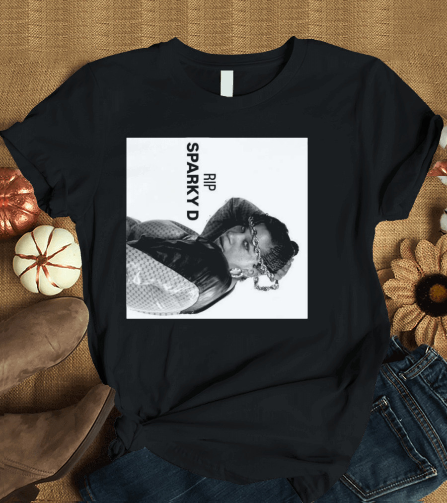 RIP Sparky D 80s Rap Legend Remembered T-Shirt