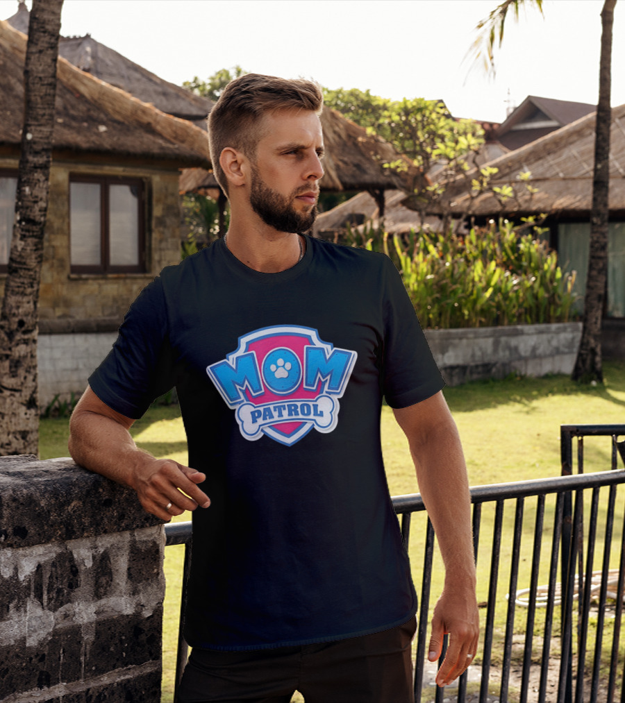 Mom Patrol Paw Patrol Mother's Day T-Shirt