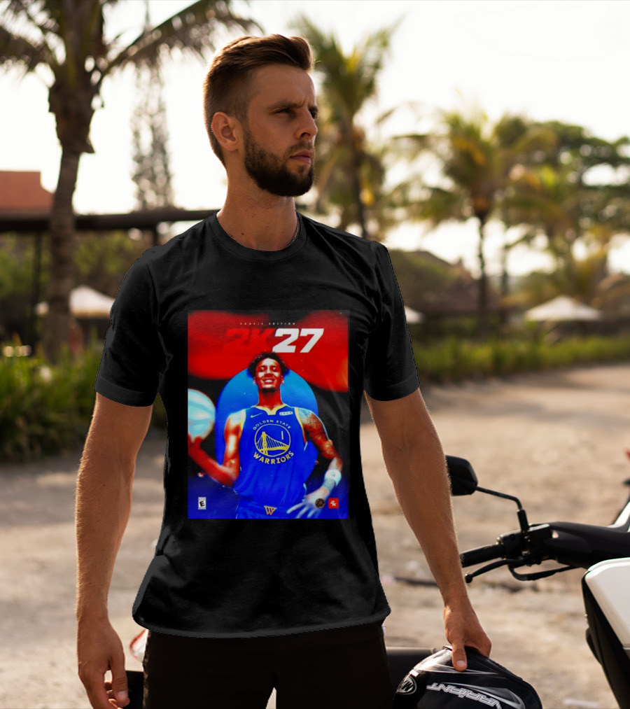 Golden State Warriors NBA 2K27 Rookie Edition Number One Player T-Shirt