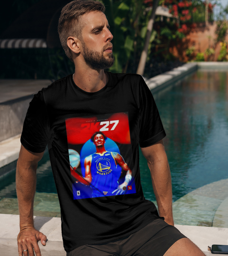 Golden State Warriors NBA 2K27 Rookie Edition Number One Player T-Shirt