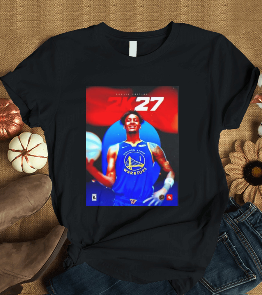 Golden State Warriors NBA 2K27 Rookie Edition Number One Player T-Shirt