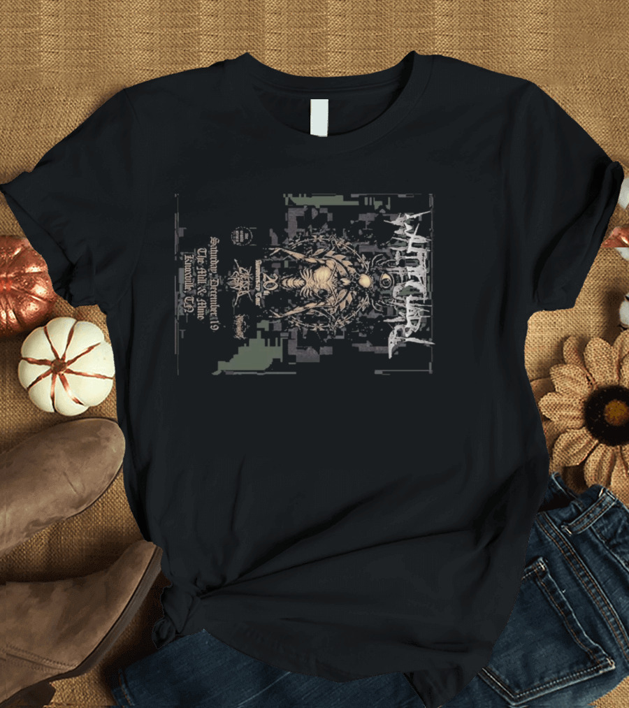 Whitechapel 20th Anniversary Tour Knoxville December 9 The Mill & Mine 2026 T-Shirt