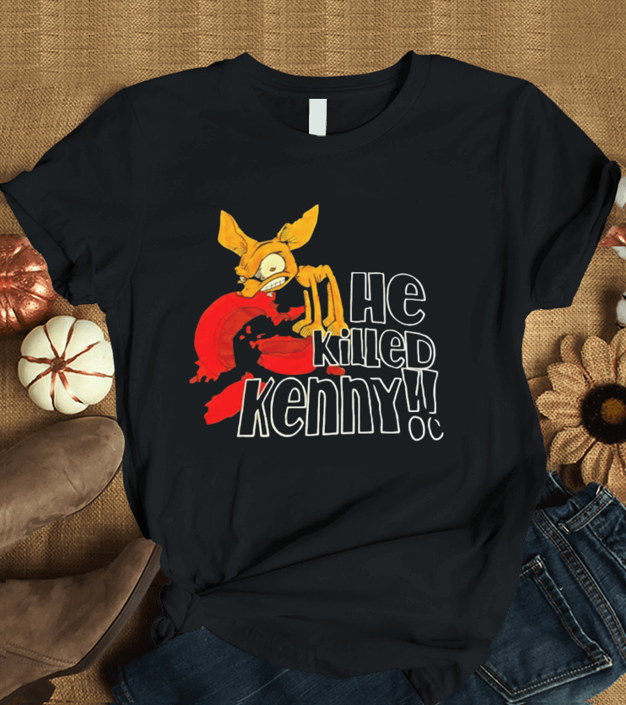 South Park Comedy Central He Killed Kenny Characters T-Shirt