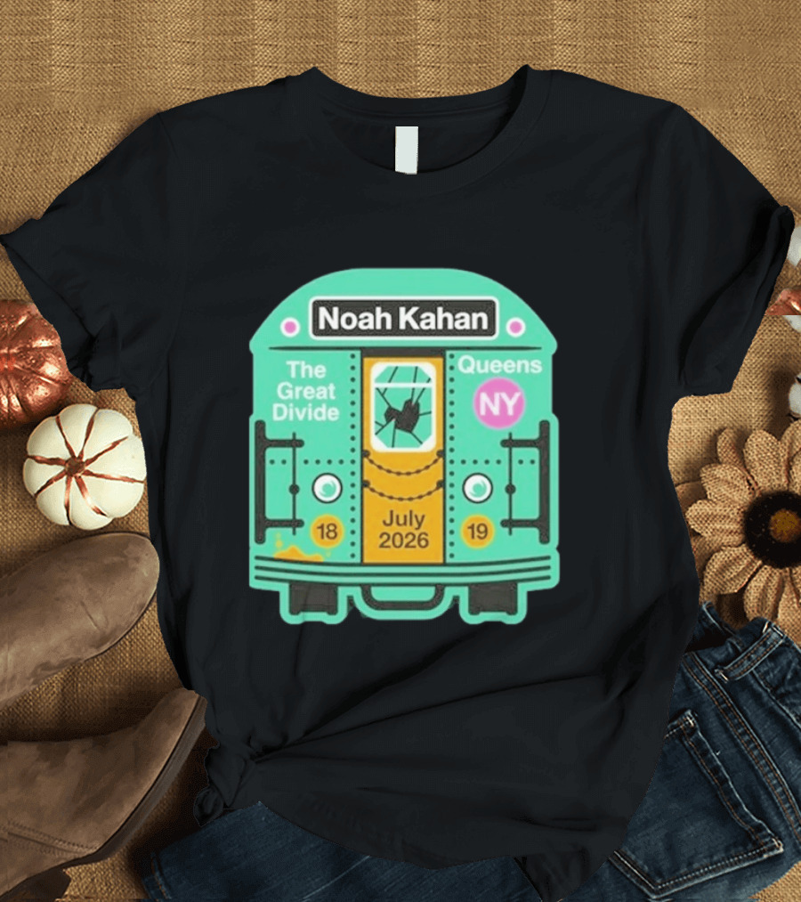 Noah Kahan The Great Divide Queens NY July 2026 T-Shirt