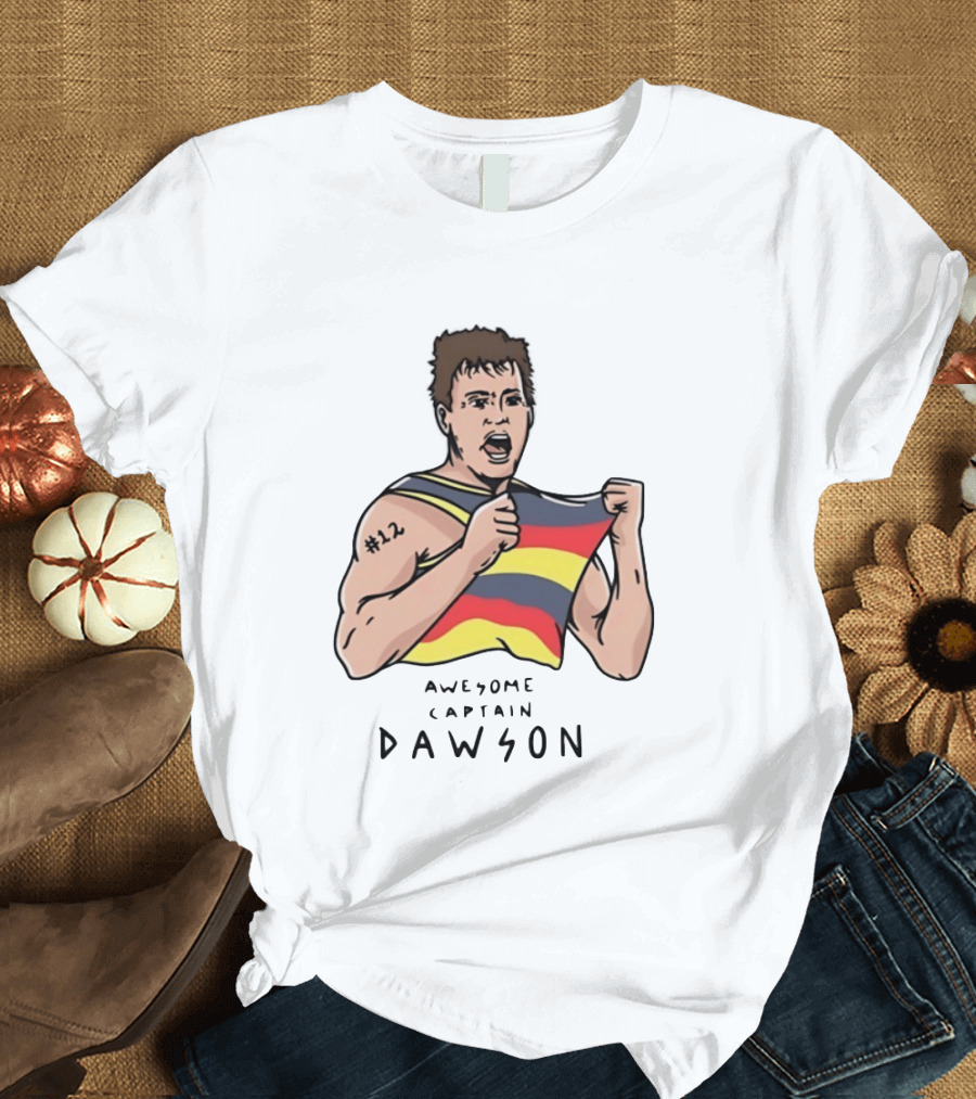 Awesome Captain Dawson No 12 Athlete Sports Victory T-Shirt