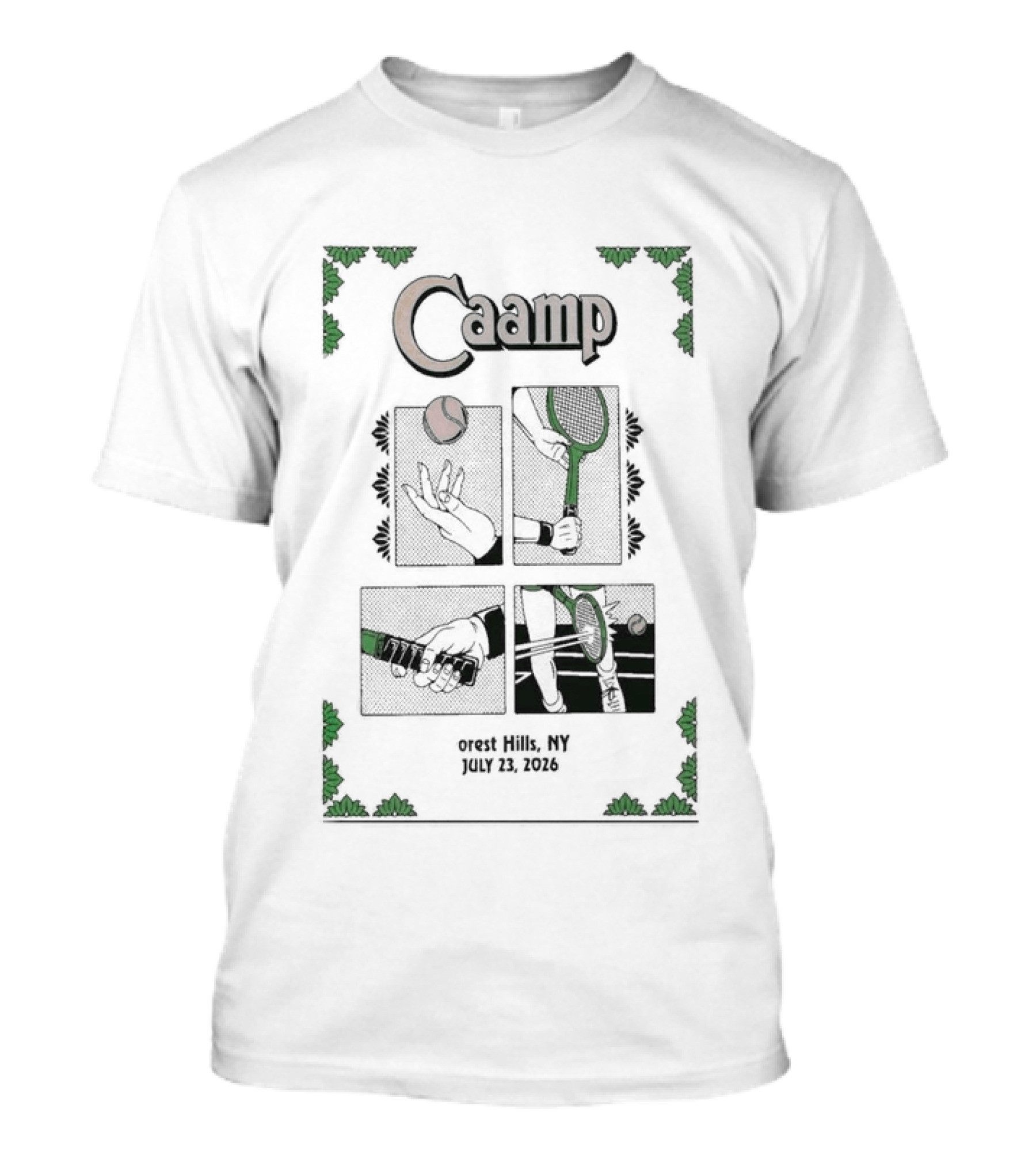 Caamp Tennis Forest Hills NY July 23 2026 T-Shirt