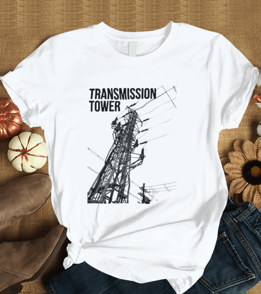 Transmission Tower Industrial Electrical T-Shirt