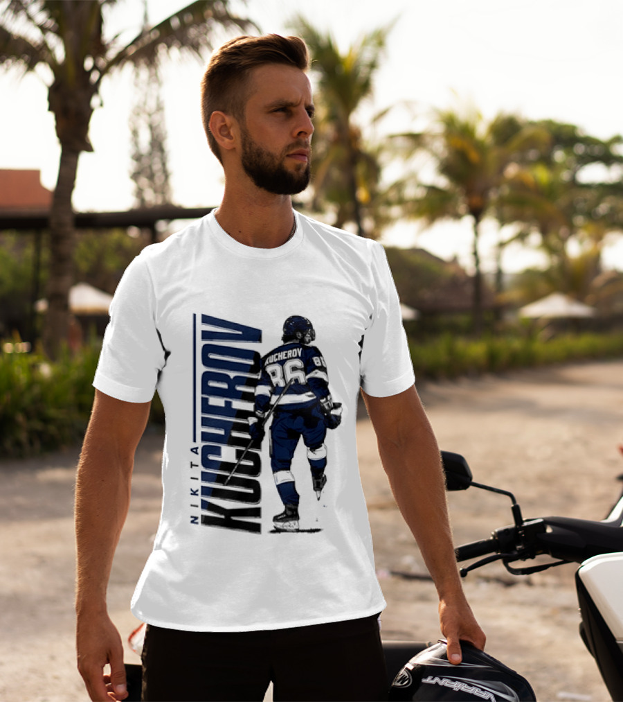 Nikita Kucherov Tampa Bay Lightning NHL Player Skating Number 86 T-Shirt
