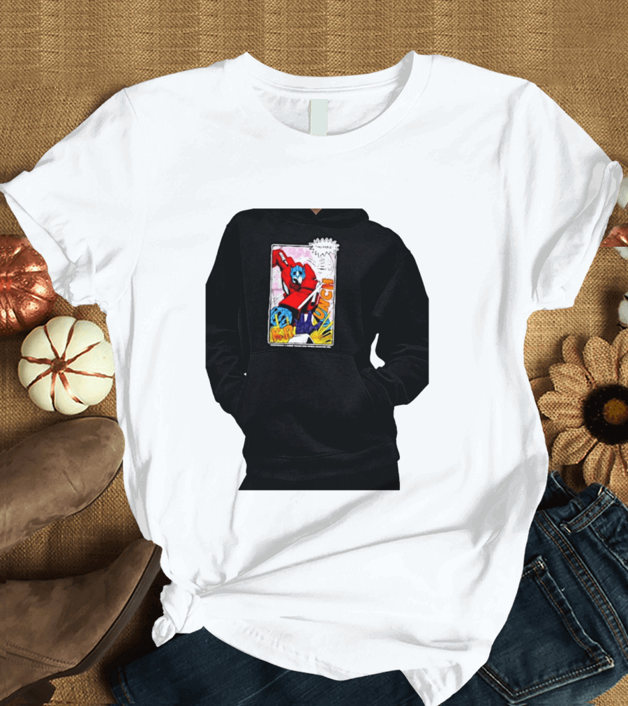 Optimus Prime Transformers Pow Krunch Comic T-Shirt