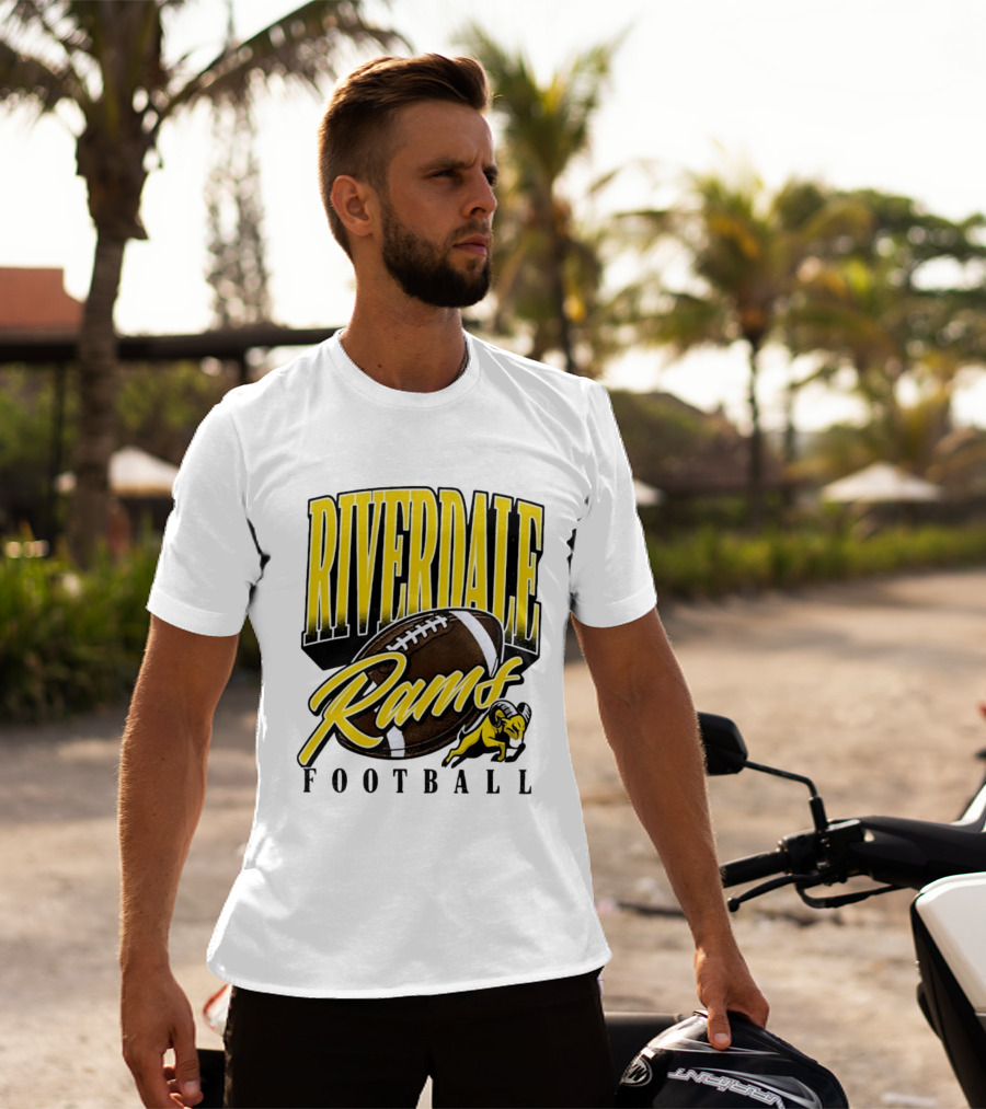 Riverdale Rams Football Varsity Sports Team T-Shirt