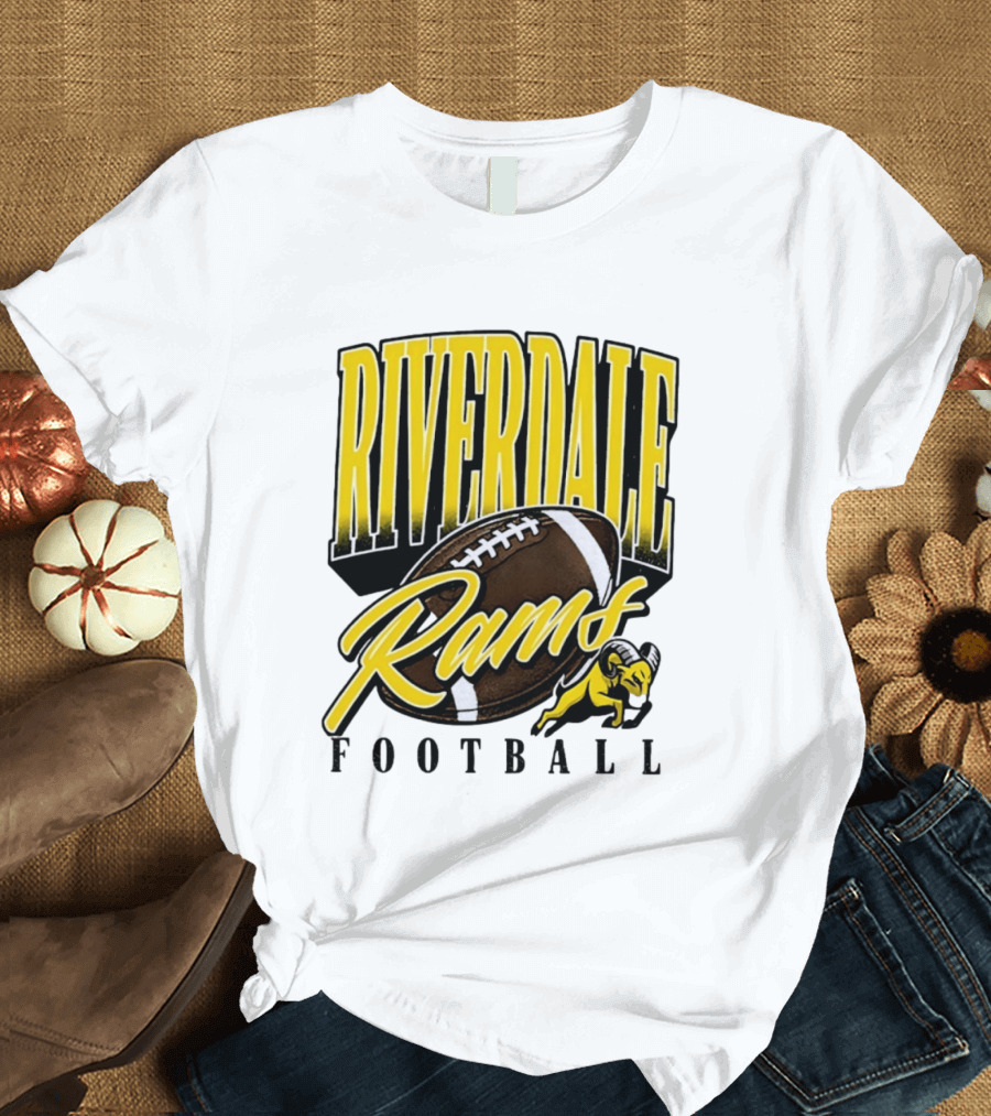 Riverdale Rams Football Varsity Sports Team T-Shirt