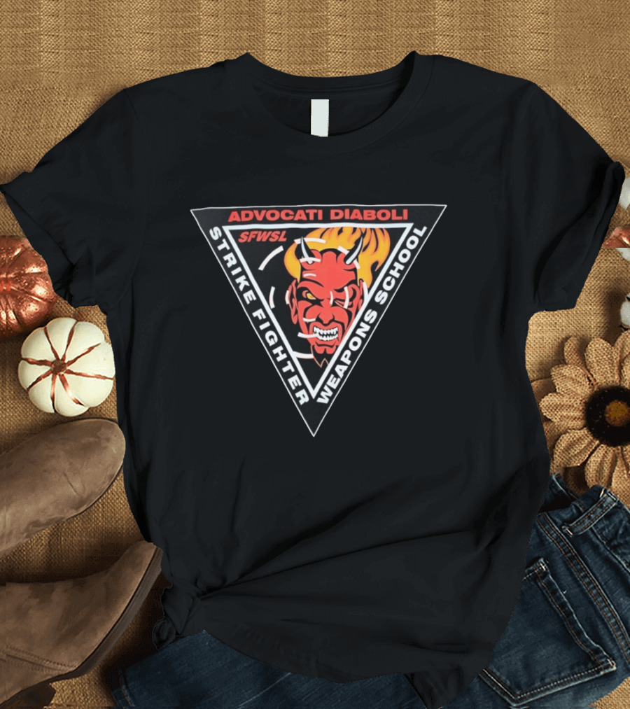 Advocati Diaboli SFWSL Strike Fighter Weapons School Devil T-Shirt