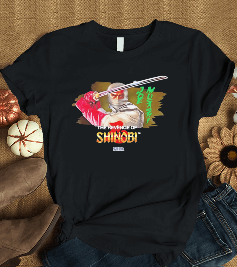 Joe Musashi The Revenge Of Shinobi SEGA T-Shirt
