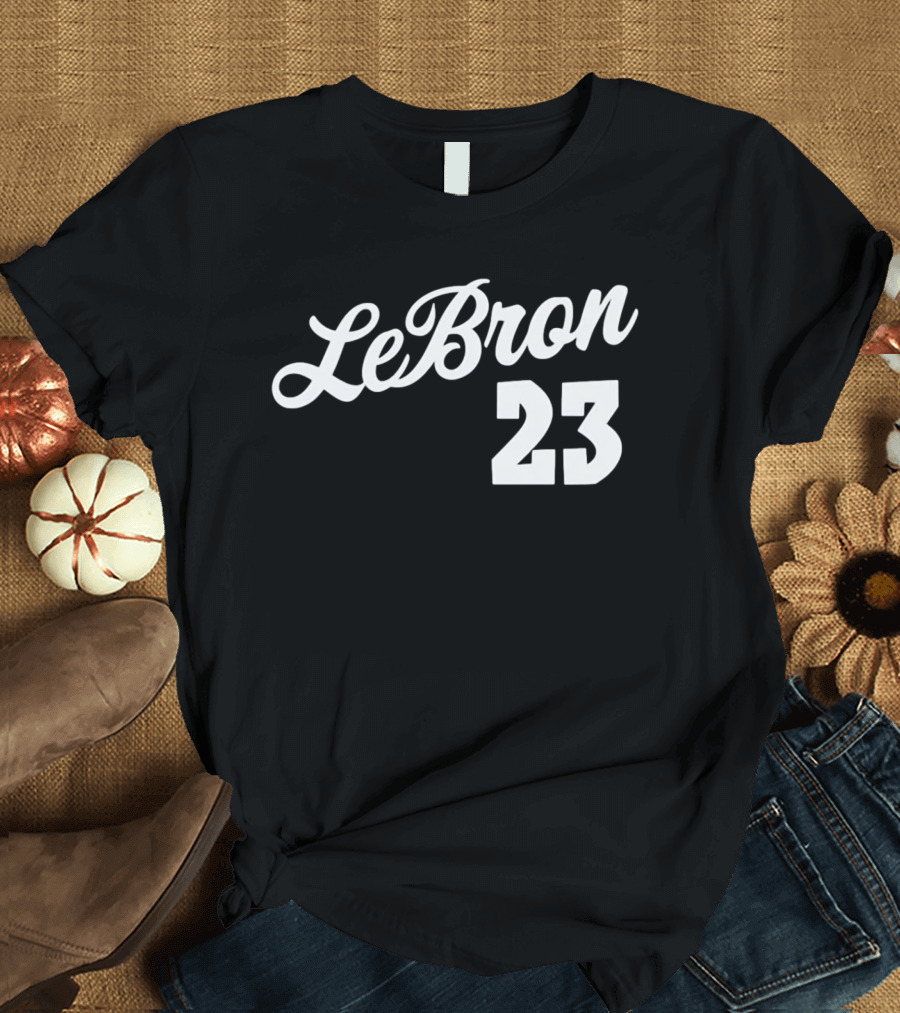 LeBron 23 Custom Name Number T-Shirt