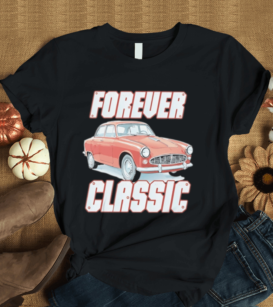 Forever Classic Volvo P1800 Vintage Car T-Shirt
