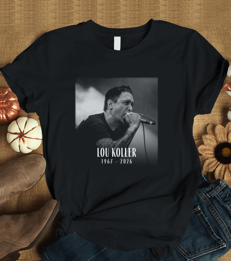 Lou Koller 1967 2026 Vocal Microphone Performance T-Shirt